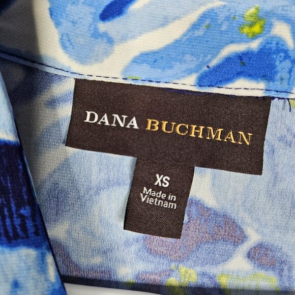 Dana Buchman Women's Stretch Shimmer Wrapped Dress Size XS NEW - Picture 3 of 12